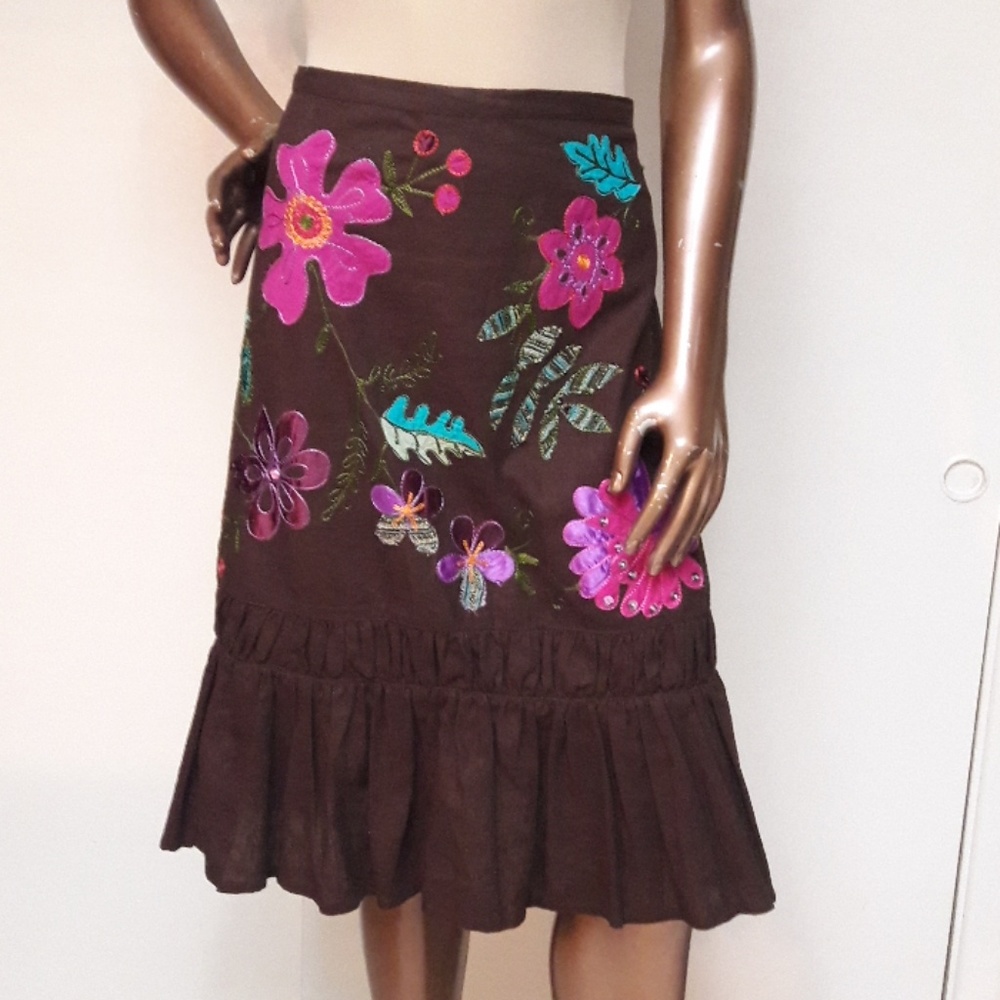NWOT Bandolino Boho Skirt